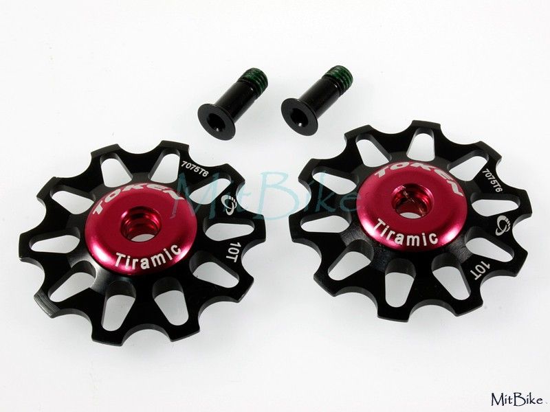 New Token Tiramic Rear Derailleur Pulley 10T Black  