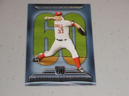 2011 Topps 60 37 Stephen Strasburg  