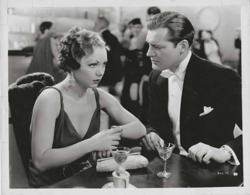 Charles Starrett, Steffi Duna, ORIG 1935 scene still  