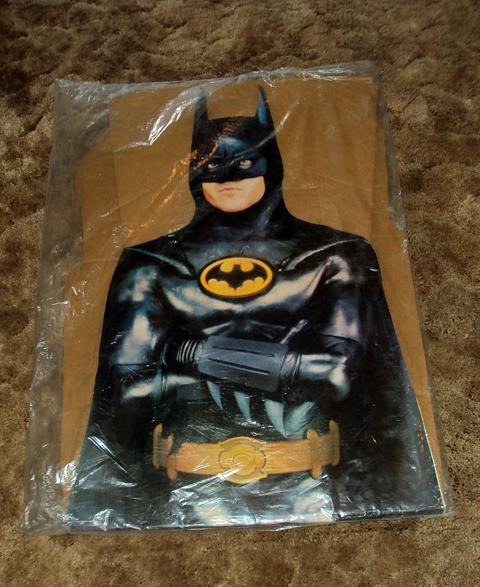 BATMAN MOVIE CARDBOARD STAND UP HUGE CHEAP  