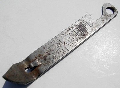 Old Antique Bottle Cap Opener Can Piercer SCHAEFER BEER  