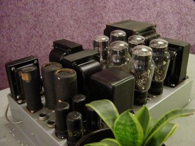 1940s CAPEHART TUBE AMPLIFIER 2A3 QUADS 400n TURN OVER CHANGER CLEAN 