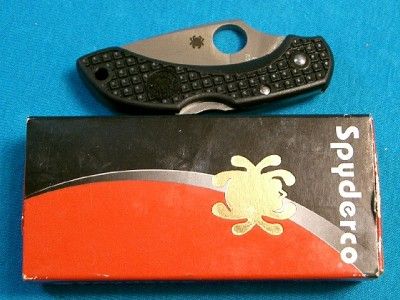 MIB VINTAGE SPYDERCO VG10 SEKI DRAGON FLY CLIPIT LOCKBACK CLASP KNIFE 