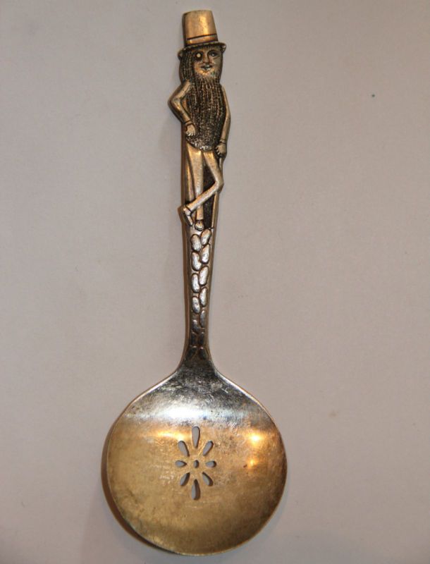 Mr. Peanut Nut Spoon by Carlton Silver Plate  