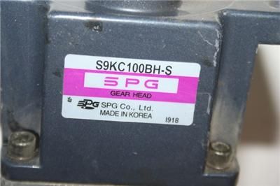 SPG GEARED MOTOR / GEAR HEAD 2000rpm 4.5A DC36V 120W  