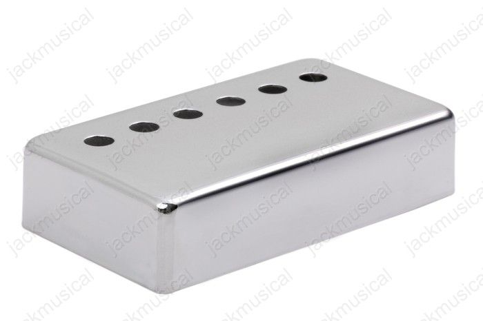 CHROME Humbucker NECK & BRIDGE Guitar Pickup Covers  