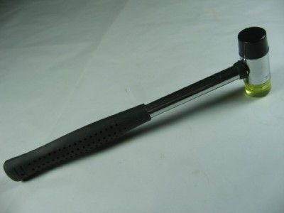 200g Soft Face Hammer Mallet Steel Handle with Soft Rubber Grip  