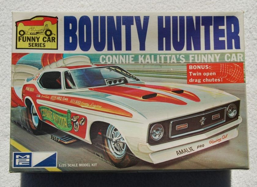 VINTAGE MPC 1/25 CONNIE KALITTAS BOUNTY HUNTER MUSTANG FUNNY CAR 