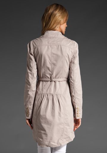 NEW FREE PEOPLE Lightweight BELTED TWILL TRENCH COAT DUSTER 0 2 4 6 $ 