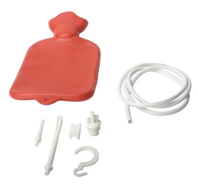 Beginner Rubber Water Bottle Douche +Enema Kit Colonic  