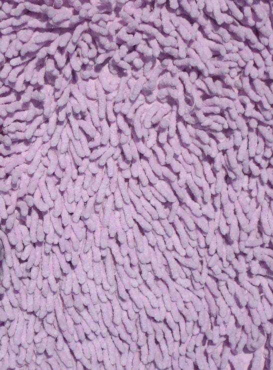 Gorgeous Lavender Shag Shaggy Cotton Rug 39 x 58 NEW  