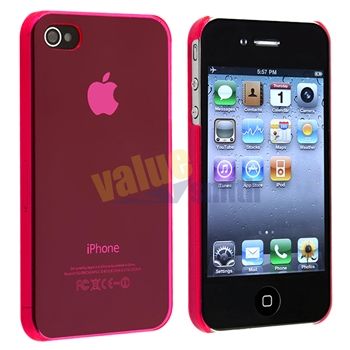   Plastic Hard CASE+PRIVACY FILTER for Sprint Verizon AT&T iPhone 4 4S