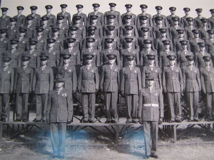 1959 USMC Platoon 164 Graduation Photo Parris Island SC  