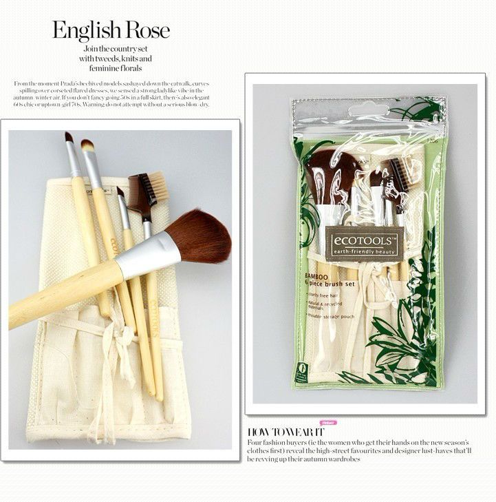   . Turn your daily beauty routine a new shade of green with EcoTools