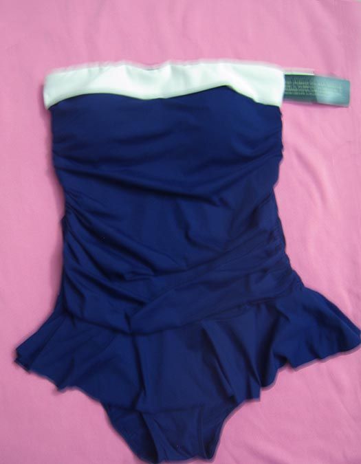   SWIMDRESS SKIRT ONE PIECE SWIMSUIT SWIMWEAR SWIM DRESS SIZE 8 M NWT