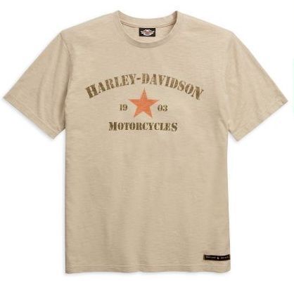 HARLEY DAVIDSON® MENS MILITARY KNIT TEE 96505 11VM NEW  