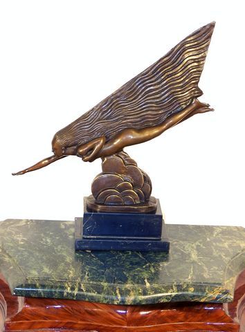 SIGNED RIVIÉRE THE COMET  BEST SOLID BRONZE  