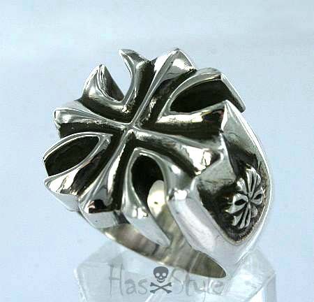 King Baby Studios GOTHIC Cross 925 Ring ANY SIZE  