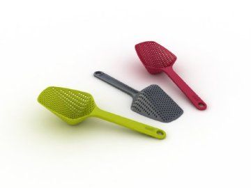 JOSEPH JOSEPH SCOOP COLANDER STRAINER CAT LITTER SCOOP VARIES COLOR 