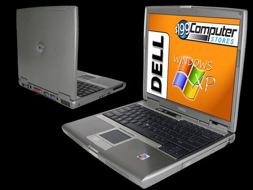 Dell+Windows XP Latitude D610 Notebook Laptop Computer with 30 GB HDD 