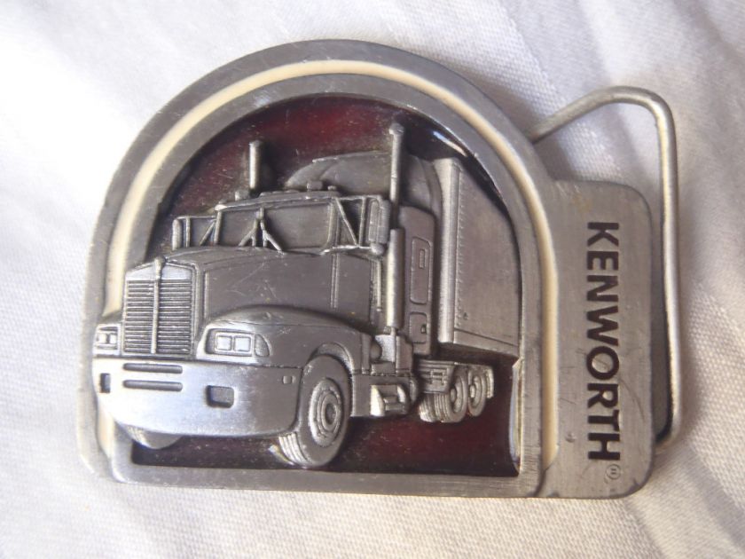 Fantastic Looking Kenworth Belt Buckle   Tonkin 1987  