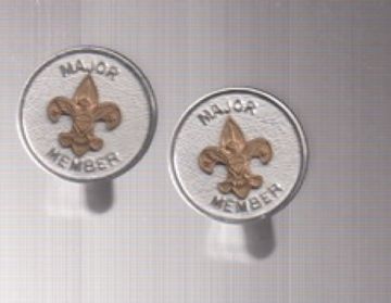 Major Member   scout cuff links  