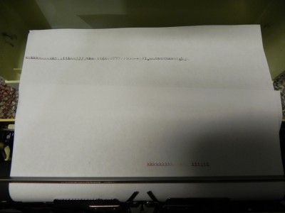 vintage Kmart 100 Portable Manual Typewriter SS KRESGE  