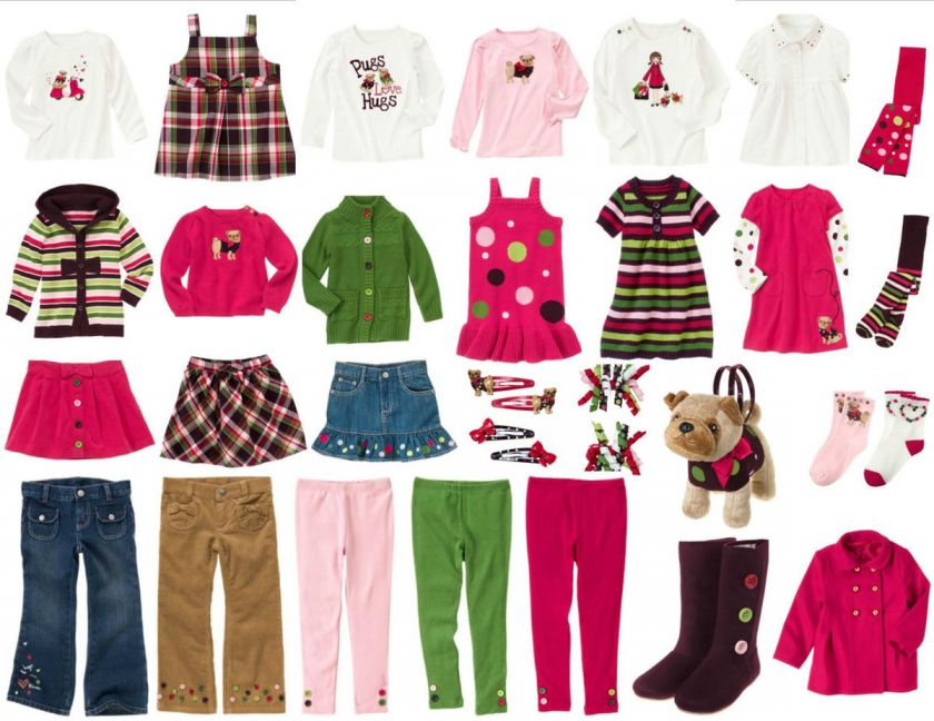 Gymboree NWT Pups & Kisses 7, 8, 9, 10, 12 U Pick  