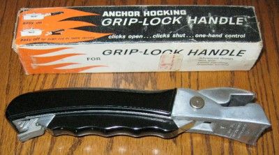 Vintage Grip Lock Handle for Anchor Hocking Cookware  