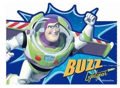 Toy Story Buzz Lightyear Birthday Party Invitation x6 B  