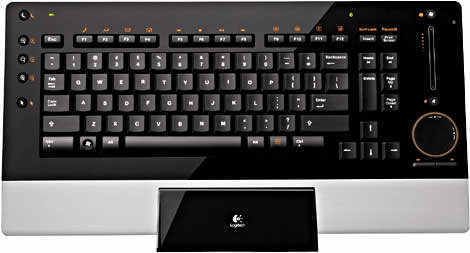 Logitech diNovo Edge Bluetooth Wireless Keyboard 097855041050  