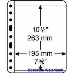 LIGHTHOUSE VARIO PLUS STOCK SHEETS / STIFFER 1S PKT/5  