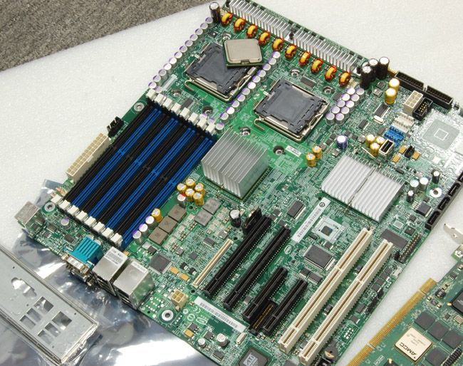 Intel S5000PSL Server Board w/CPU + 3ware 9550SX bundle  