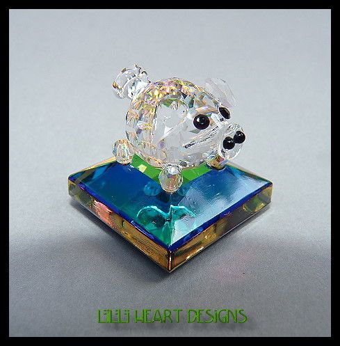 gallery now free tiny little piglet made with swarovski crystal