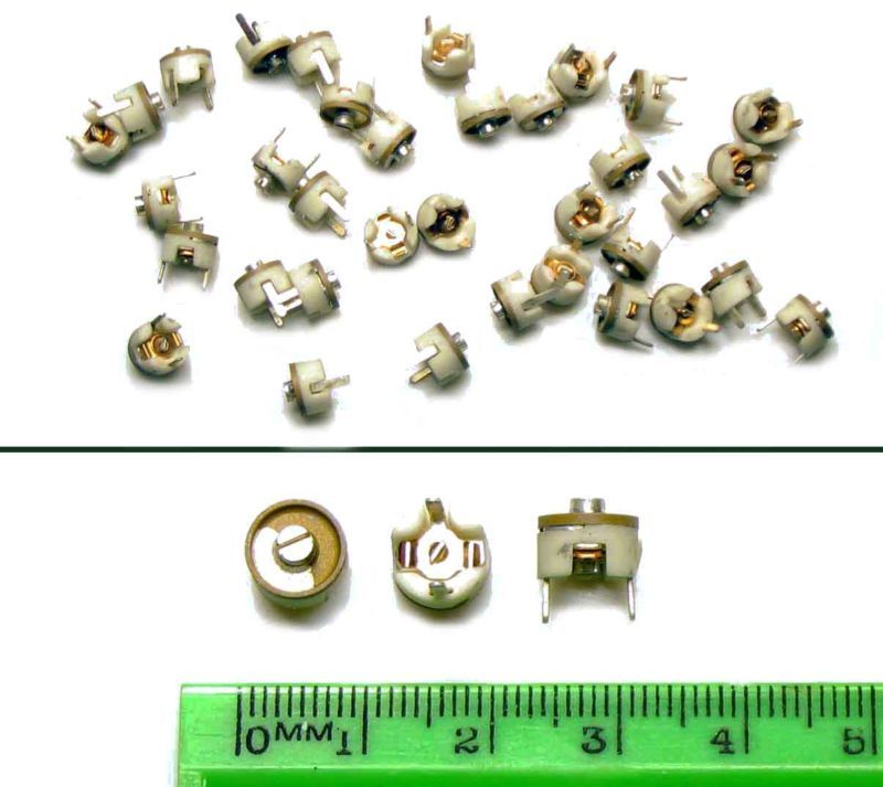 x16 4pF  20pF Military Ceramic Trimmer Capacitor KT4 23  