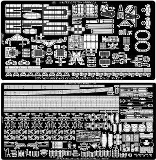 WEM35109 US Navy New Orleans Class Cruiser Detail Set (  