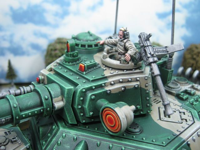 Warhammer DPS painted Imperial Guard Baneblade IG050  