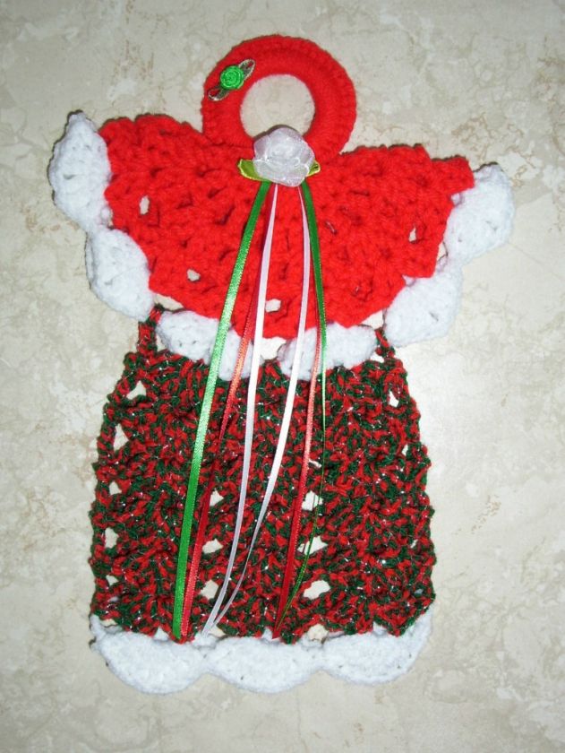 She will be an adorable addition to your angel collection, potholder 