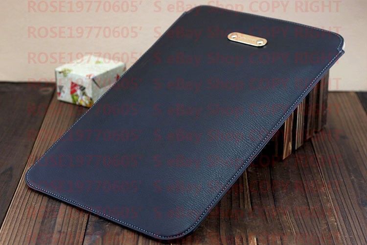   Leather Case Sleeve Pouch f Genuine Apple MacBook Air 13 inch  