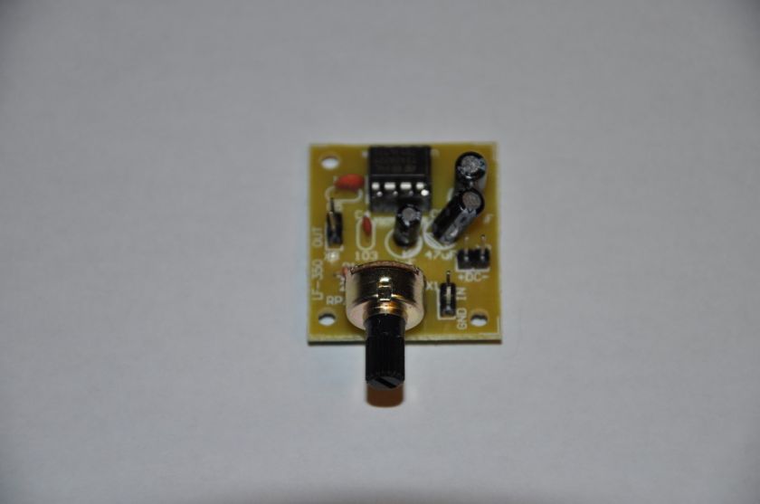 Active TDA2822 amplifier DIY electronic kit + PCB  