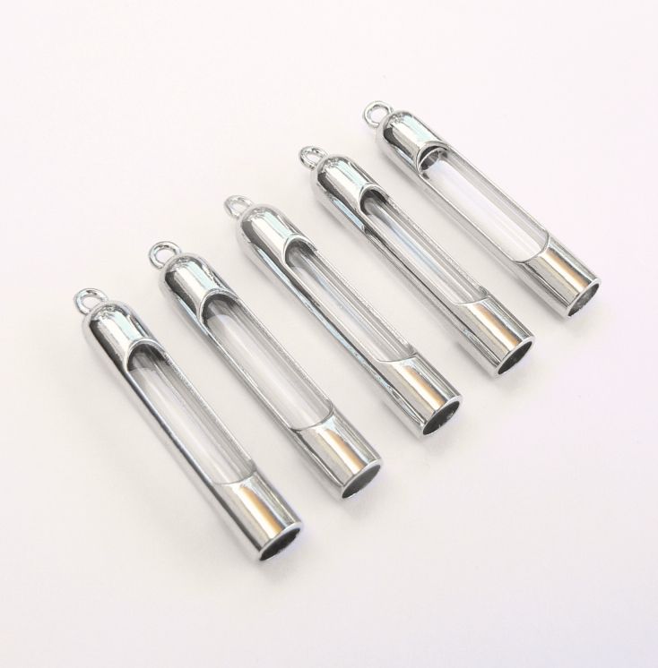 VIAL Pendants   NESTED TUBE #1   (pendant/vials)  