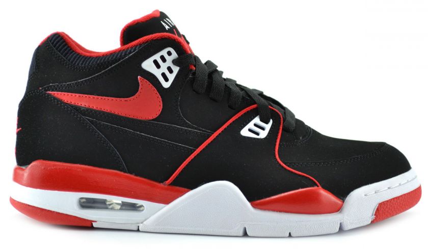   FLIGHT 89 MENS BASKETBALL 306252 060 BLACK / SPORT RED / WHITE  