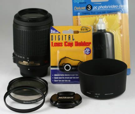 Nikon 55 200mm VR LENS KIT D80 D200 D3100 D300S 55 200 018208021666 