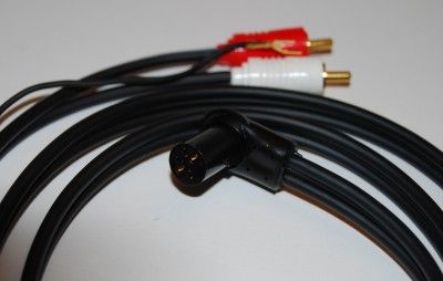   TONEARM CABLE 90 DEGREE ECO VERSION ALSO FOR SME LINN JELCO ETC  