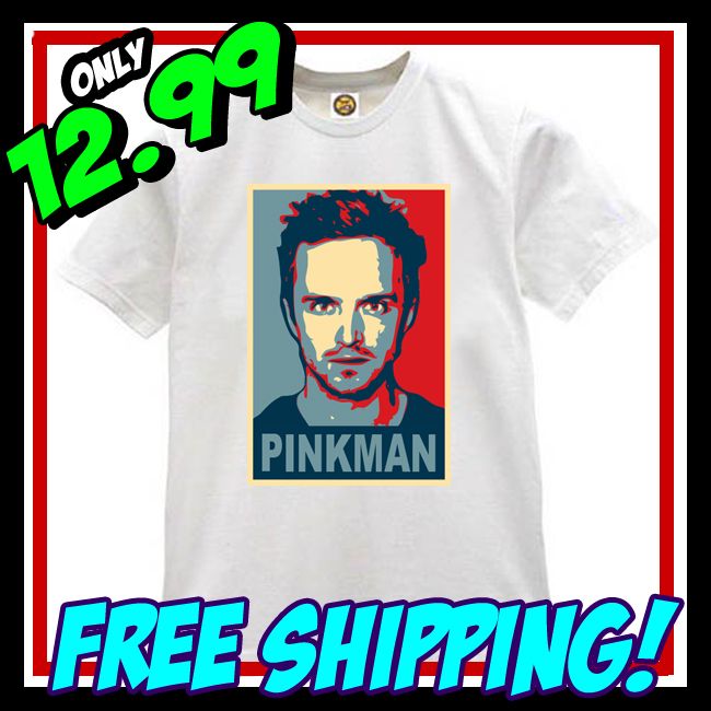 NEW BREAKING BAD   JESSE PINKMAN  Aaron Paul T Shirt  