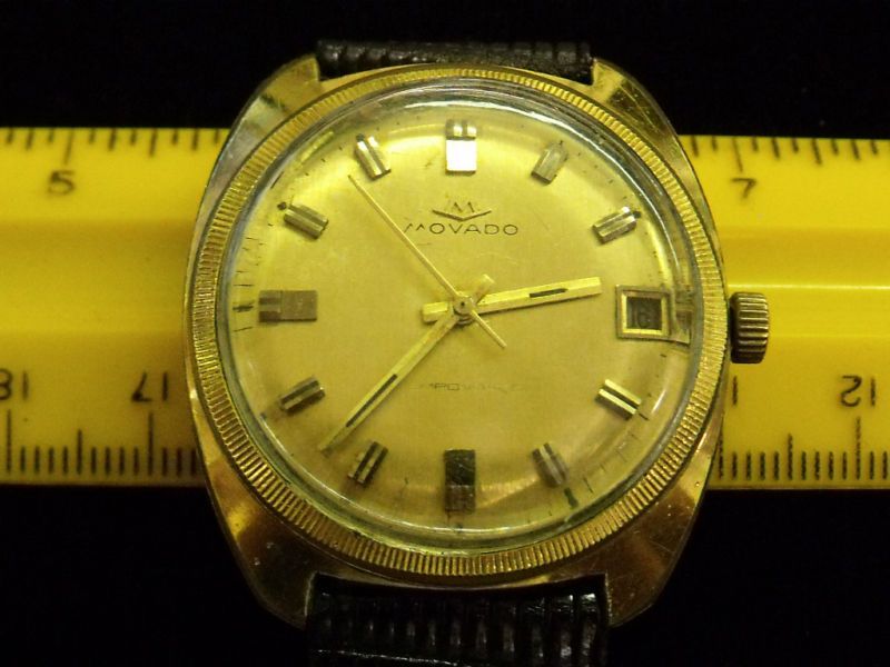   TEMPO MATIC SUB SEA AUTOMATIC 28J 14K YELLOW GF & STAINLES  