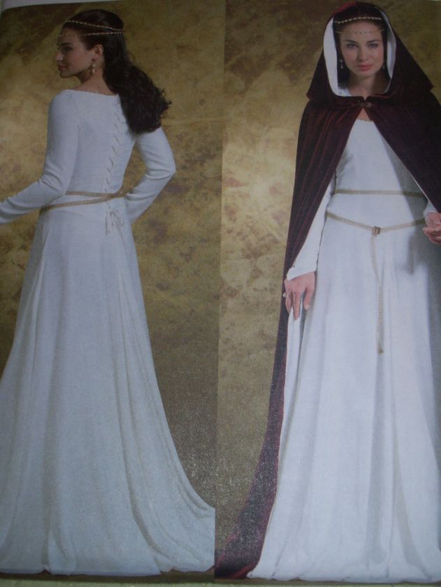 BUTTERICK B4377 RENAISSANCE PRINCESS GOWN CLOAK PATTERN  