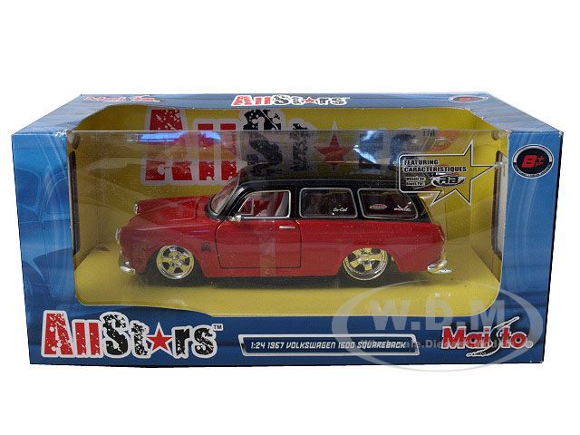 Brand new 124 scale diecast car model of 1967 Volkswagen 1600 