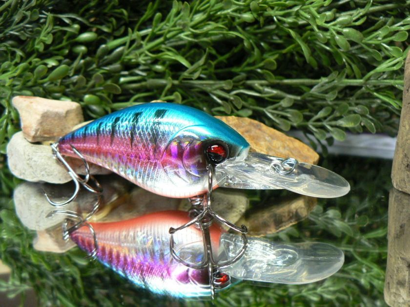 CUSTOM FACTORY PAINTED RC 1.5 DDr CRANKBAIT  