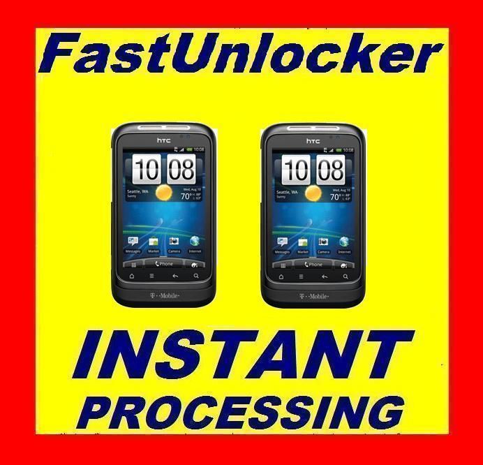 Unlock Code For T Mobile USA HTC Wildfire S ★★INSTANT  